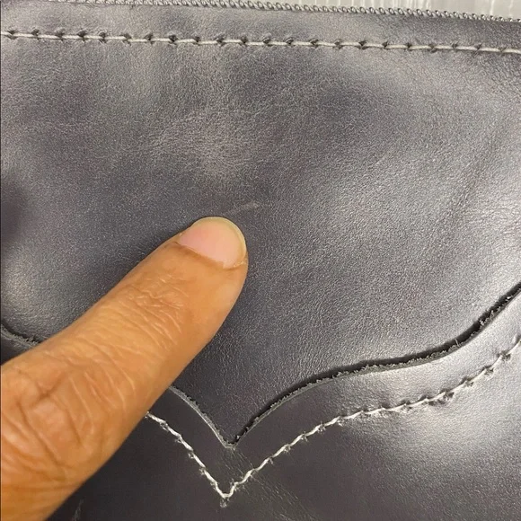 NWOT Dancing Cactus Designs Leather Hair Hide Bag - Picture 12 of 16